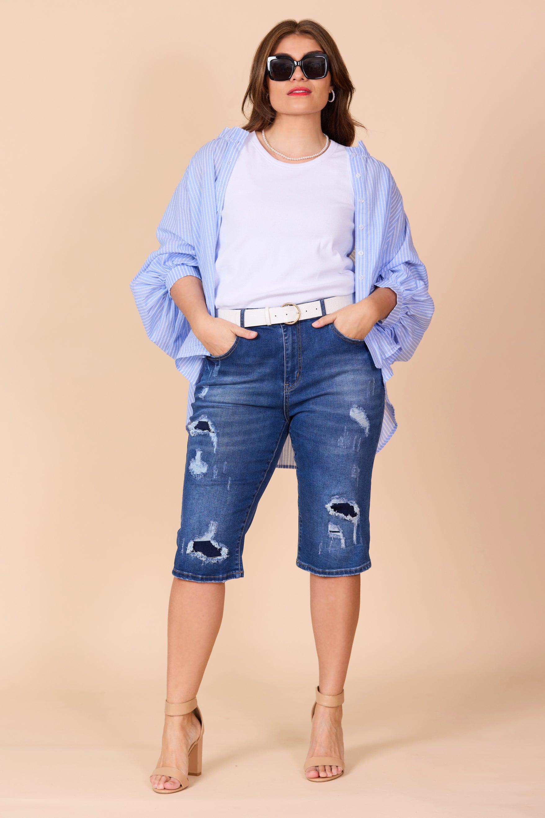 Plus size shorts nz deals