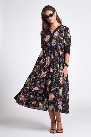 sachin and babi light blue dress Plus Size Party Dress – Augustine