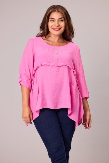 Frill Smock Top
