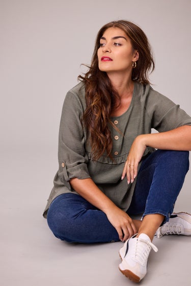 Frill Smock Top