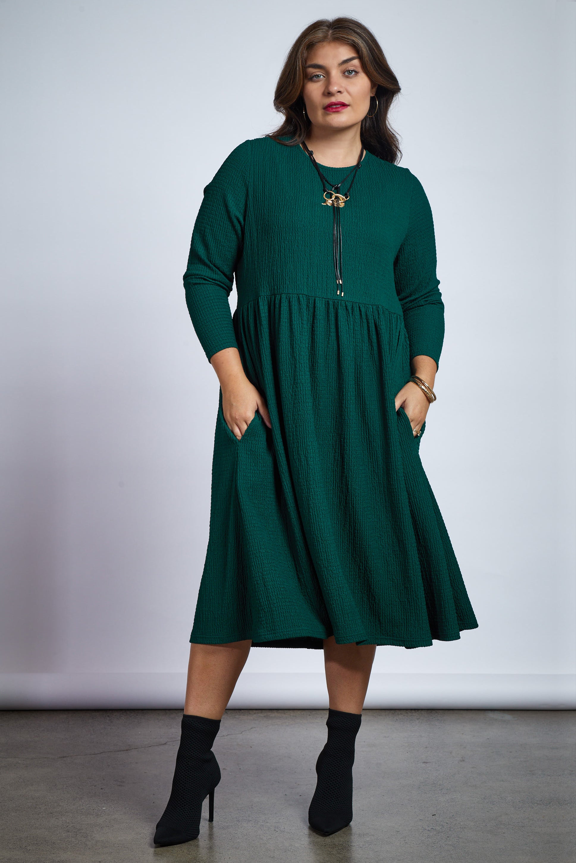 ladies 3 4 sleeve dresses Long 3/4 Mother of the Bride Lace Dress Size:US 2 / UK 6 / EU 32 main image 0